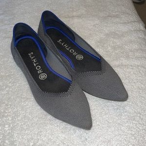 Rothy’s The Point in Gray Size 9.5